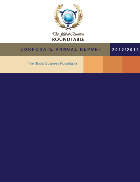 2013 Annual Report Cover
